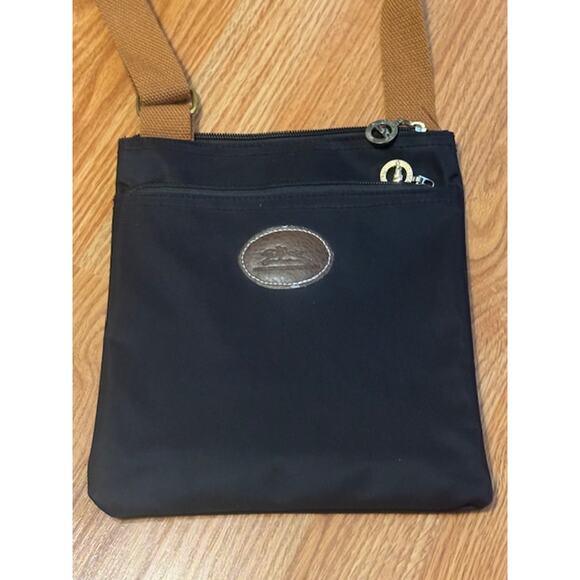 Vintage Longchamp Le Pliage Nylon Canvas Shoulder Crossbody Bag - Picture 2 of 6